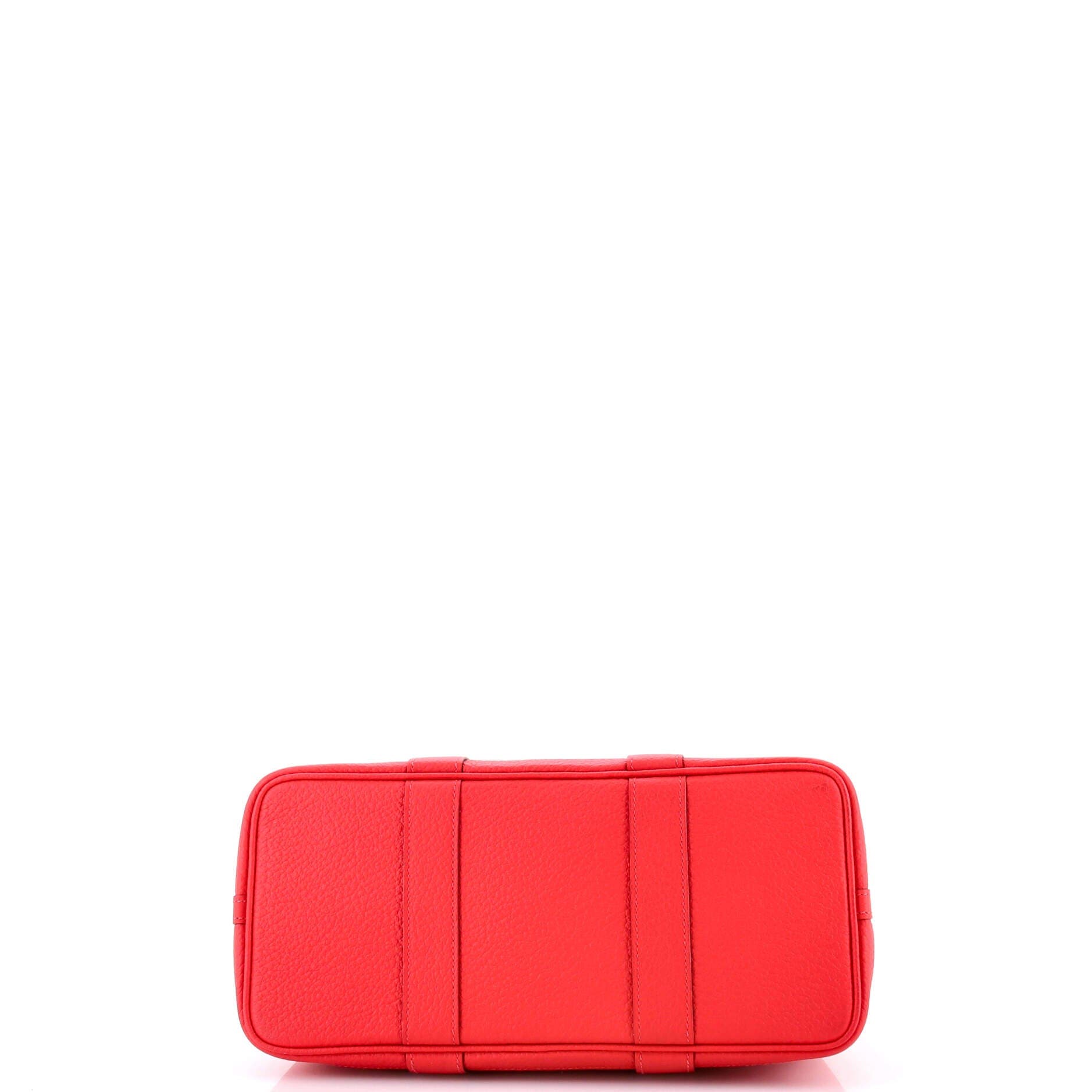 Pre-Owned Hermes Garden Party Tote Leather 30, Alternate, color, Bougainvillier