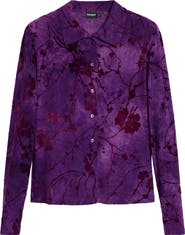 Desigual Floral Button-Up Shirt