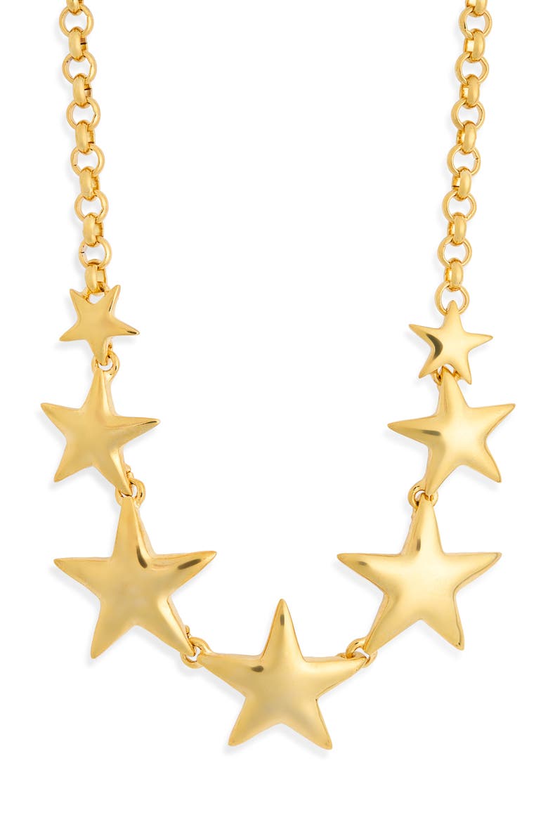 Star Necklace, Main, color, GOLD