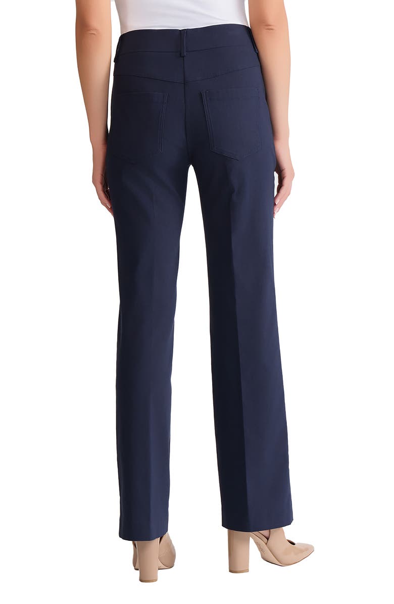 Jones New York Pull-On Straight Leg Ankle Pants, Alternate, color, Pacific Navy