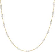 EFFY 14K Gold 3-5mm Freshwater Pearl Necklace