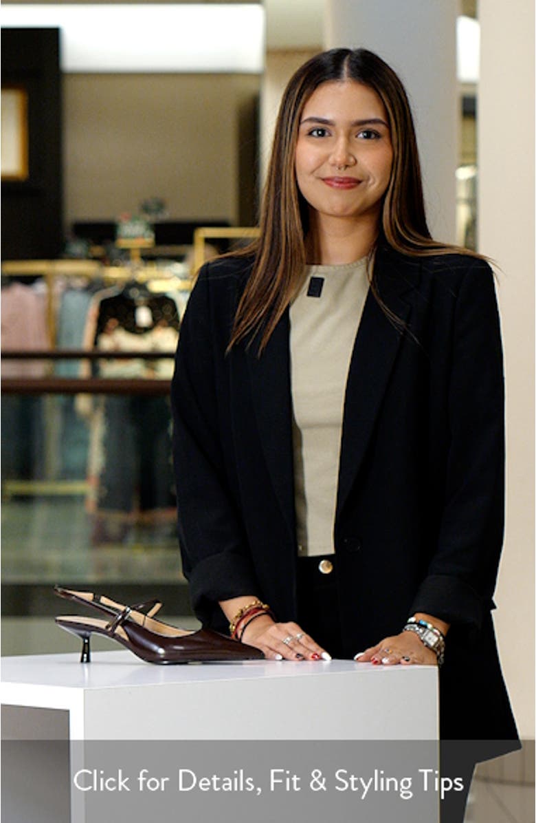 Seth Slingback Pump, sales video thumbnail