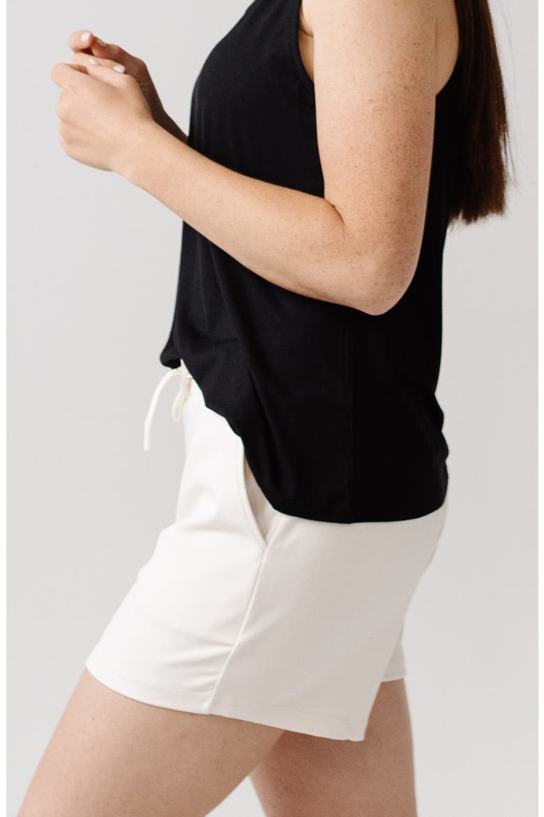Pajama Shorts, Alternate, color, IVORY