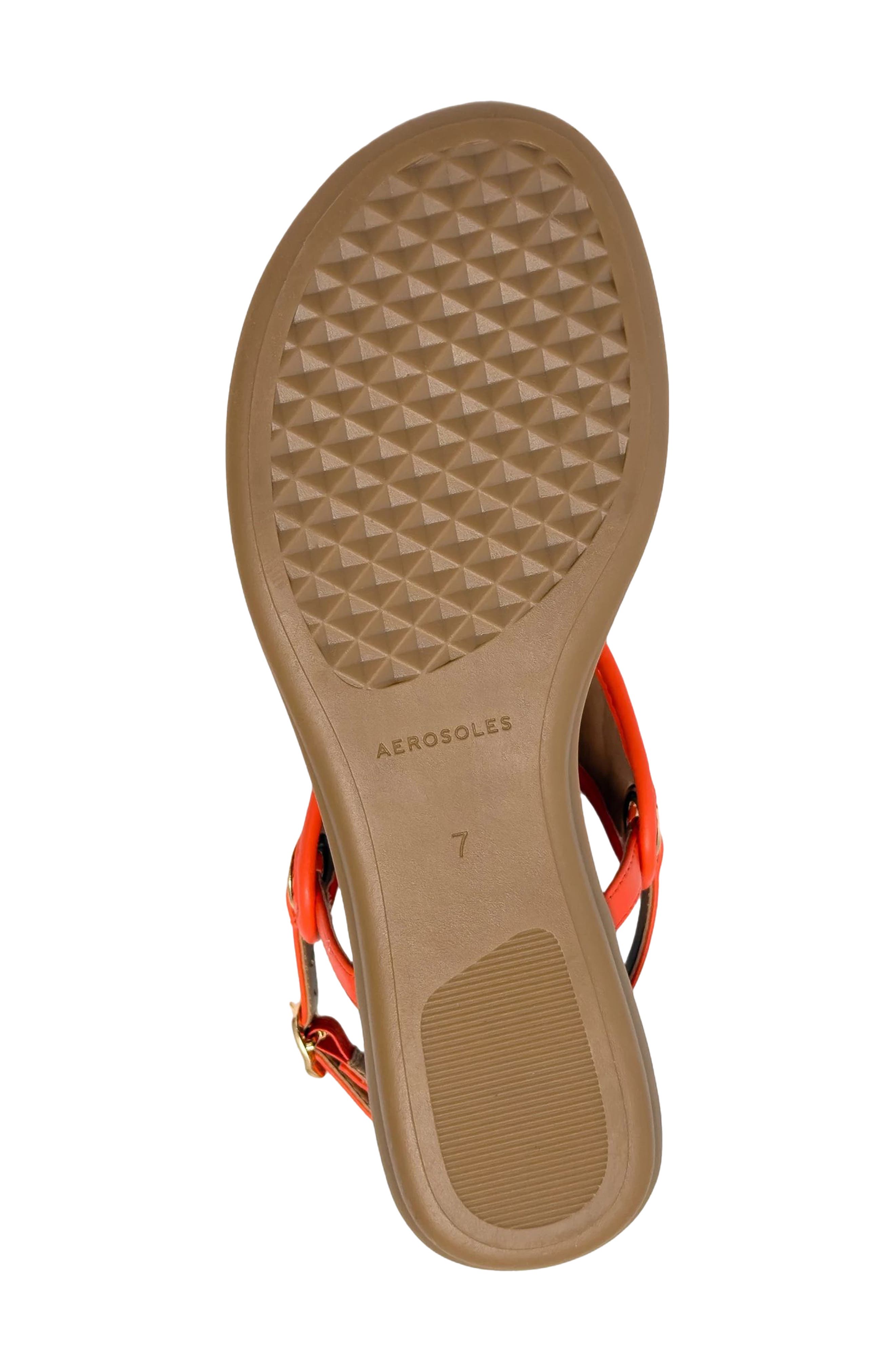 Aerosoles Conclusion Slingback Sandal, Alternate, color, Orange/ Spritz
