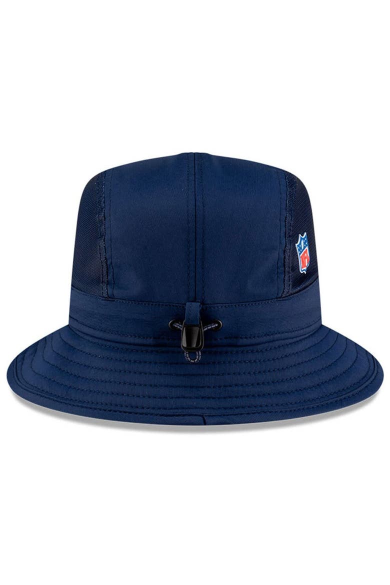 Men's New Era Navy Dallas Cowboys 2025 Sideline  Bucket Hat, Alternate, color, Navy