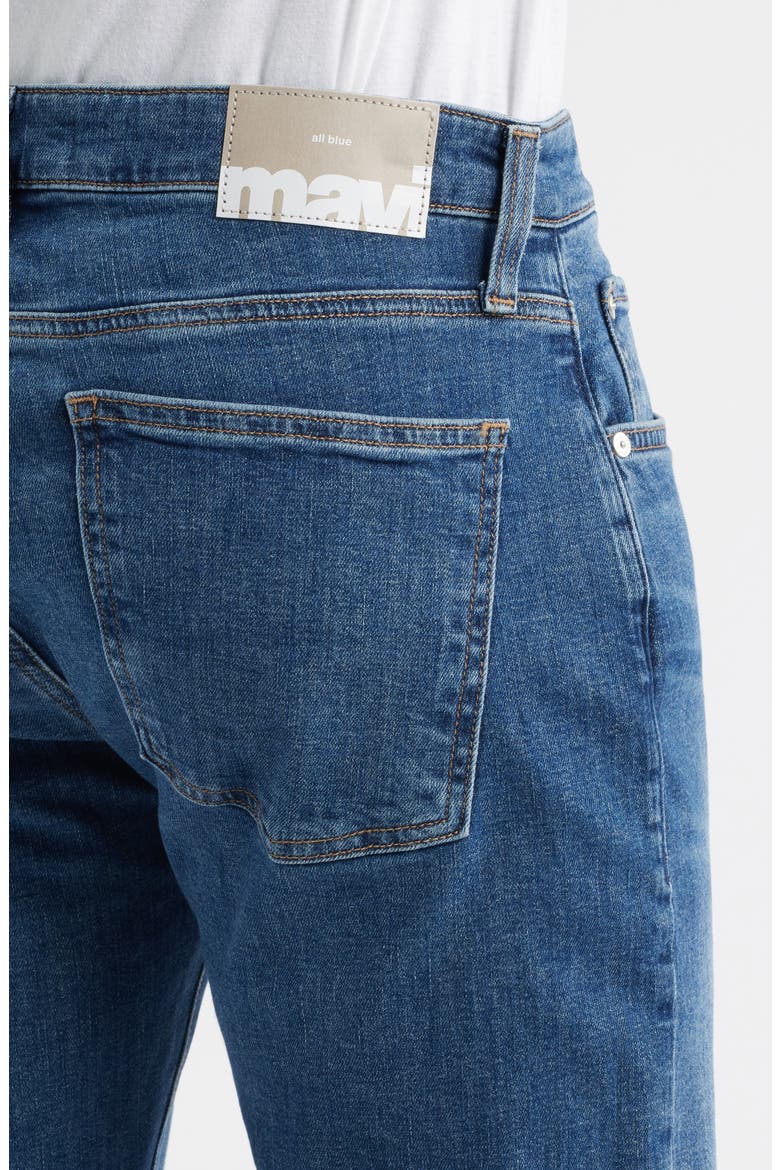 Marcus Slim Straight Leg Jeans, Alternate, color, DARK BRUSHED CLASSIC