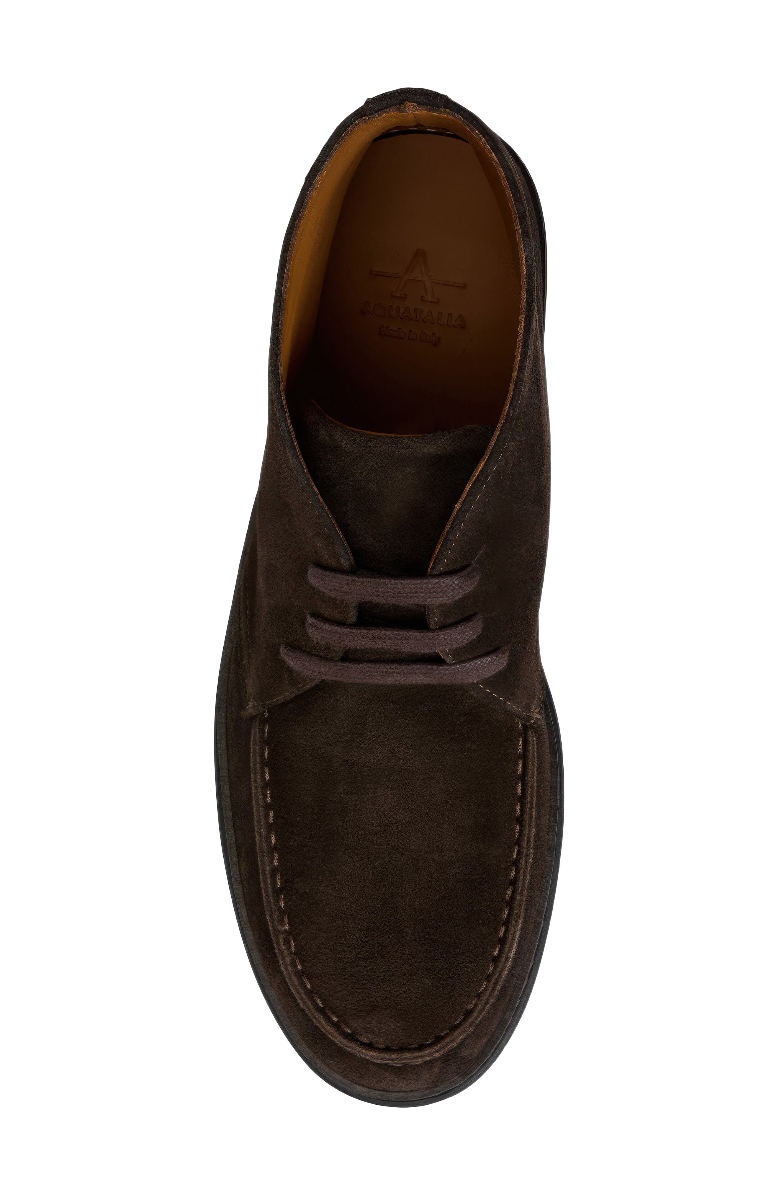 Bronte Water Repellent Chukka Boot, Alternate, color, DARK BROWN SUEDE