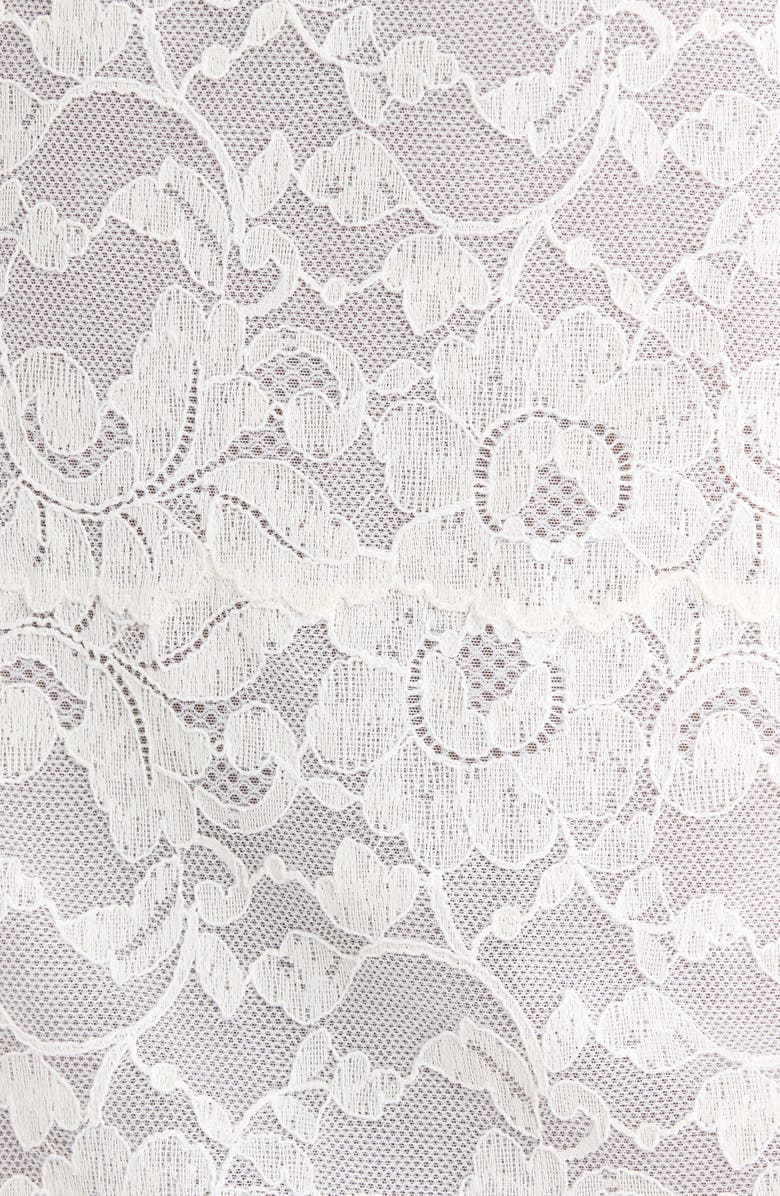 Natori Peony Lace Chemise, Alternate, color, Warm White