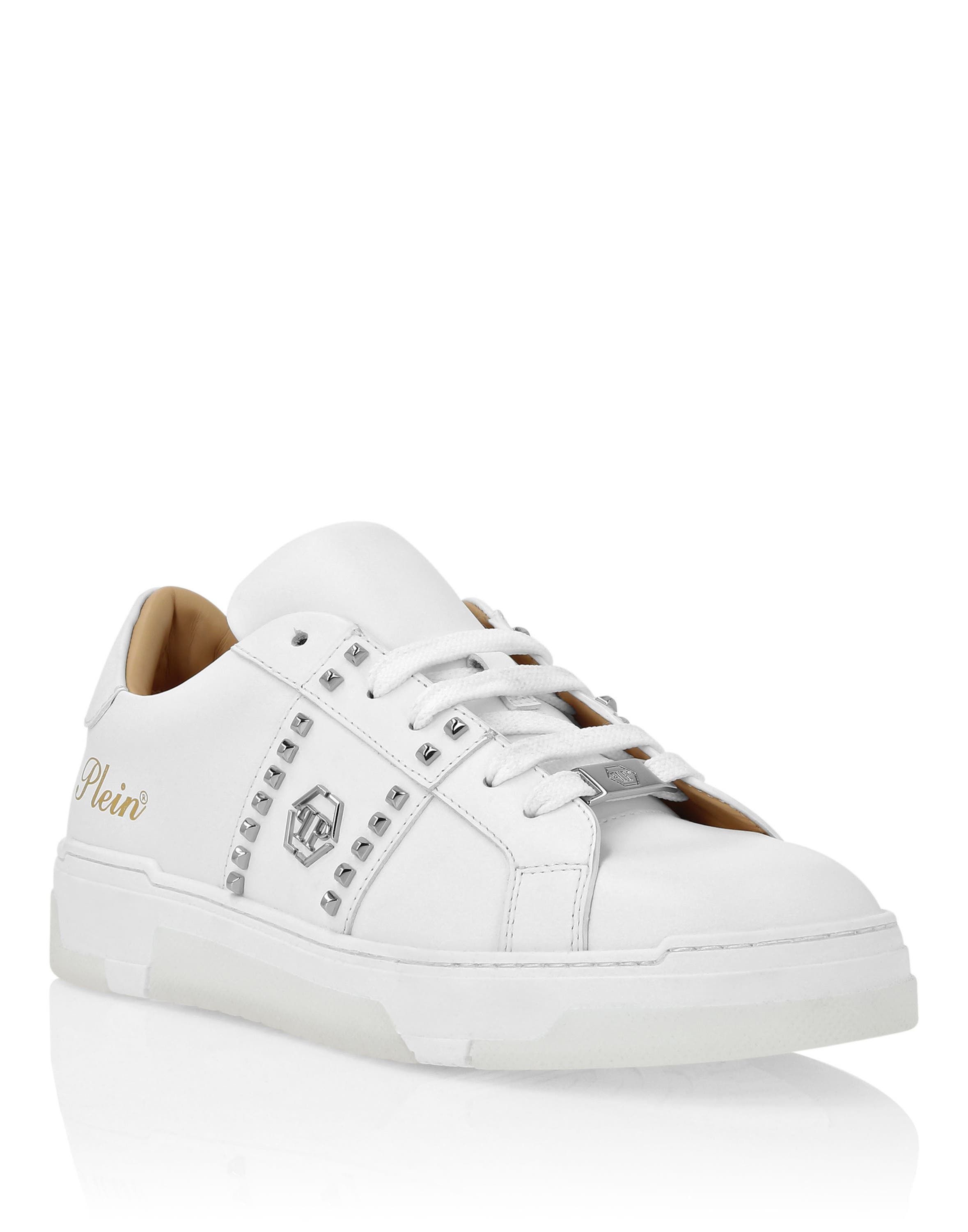 Low-Top Sneakers Unisex, Main, color, white