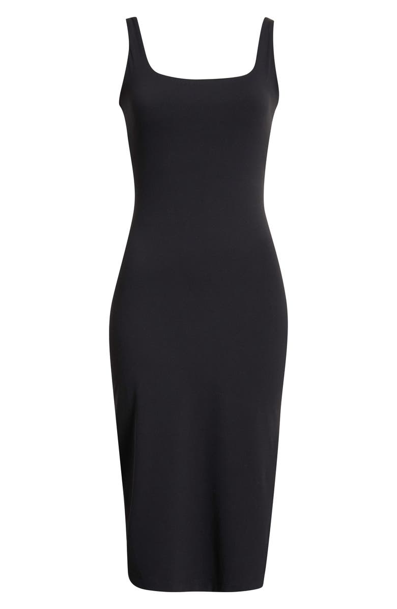 MPG Cloud Body-Con Midi Dress, Main, color, Black