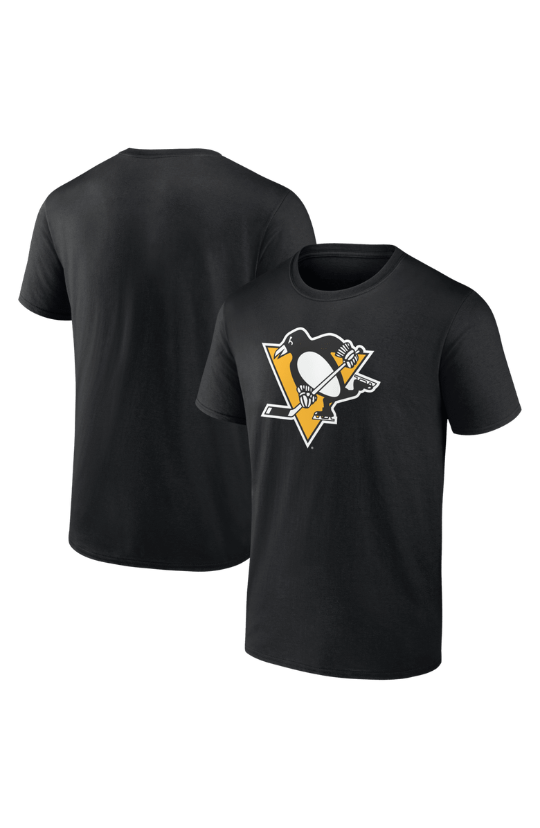 Logo Athletic Men's Logo Athletic  Black Pittsburgh Penguins Essential T-Shirt, Main, color, Black