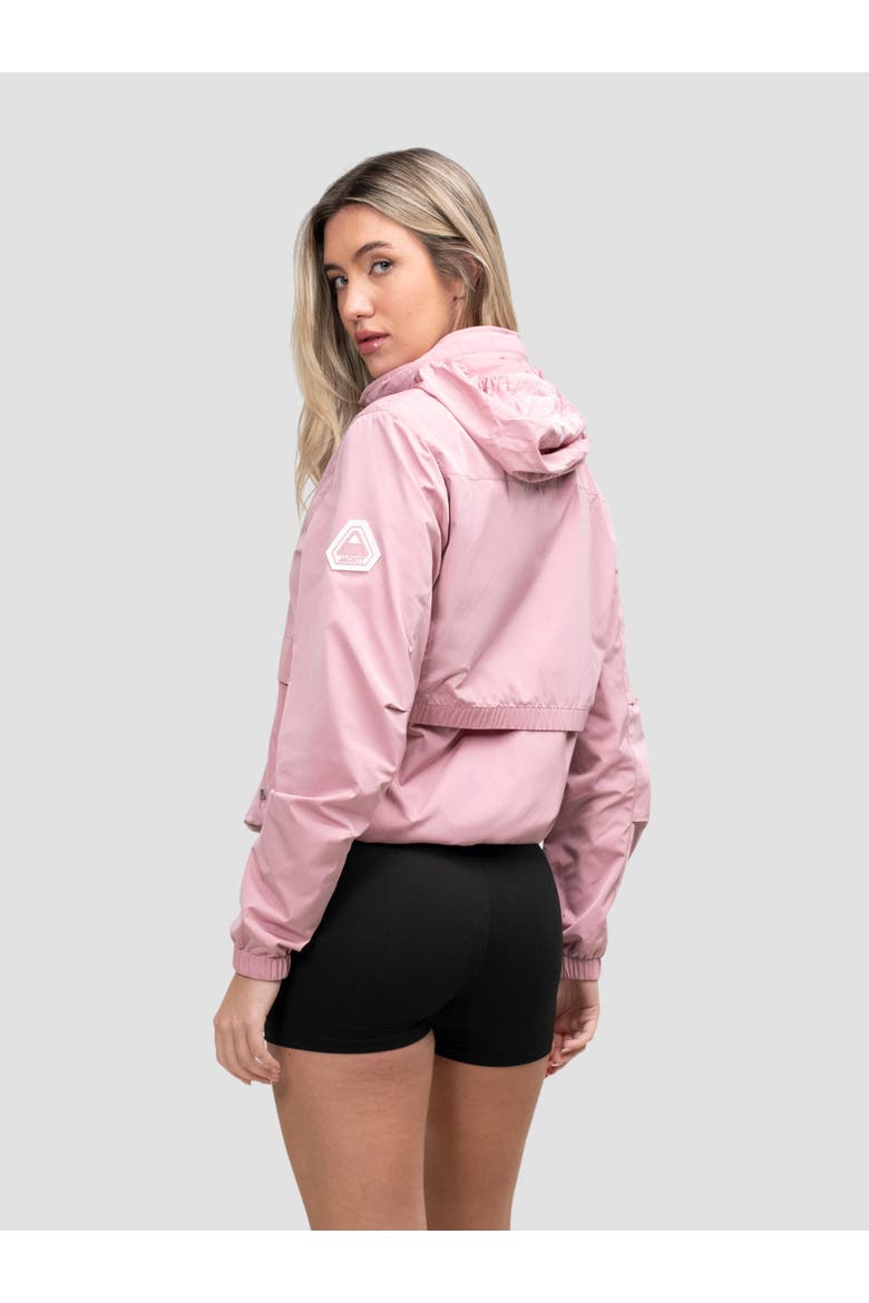 Atlas Lightweight Windbreaker Jacket, Alternate, color, Dusty Pink