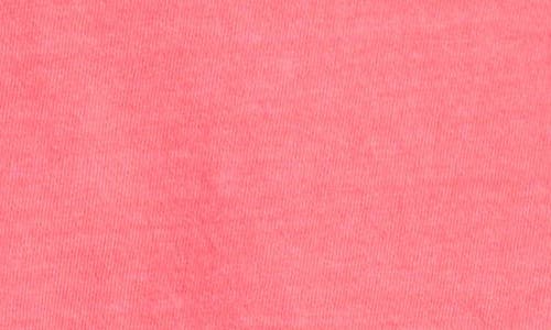 Treasure & Bond Kids' Cotton Knit Romper In Coral Paradise