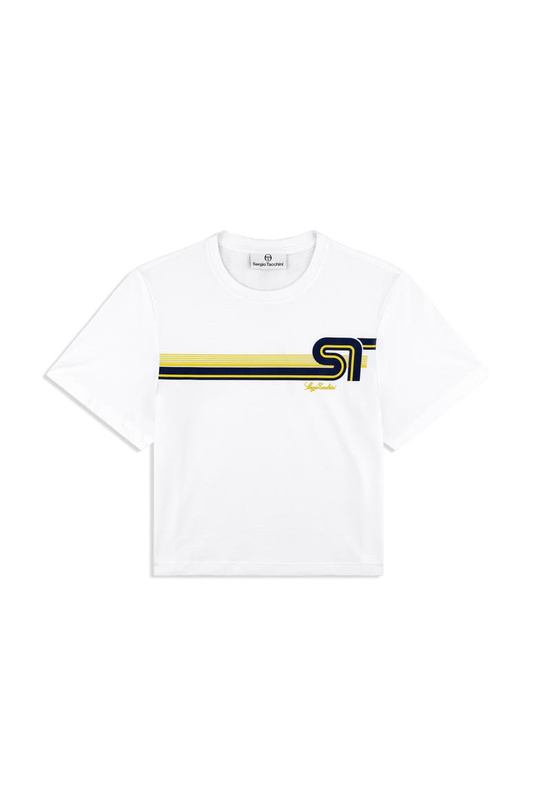 Women's Corsa T-Shirt, Alternate, color, BRILLIANT WHITE