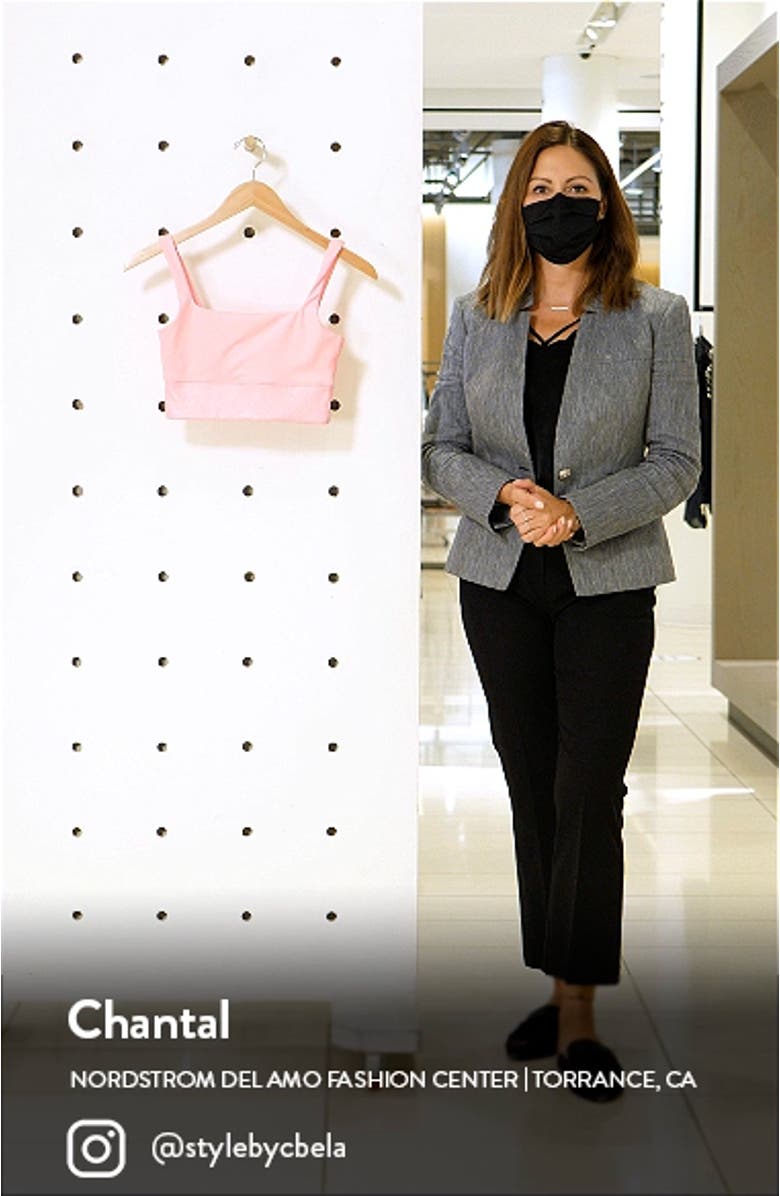 The Glow Up by EleVen by Venus Williams x K-Swiss All That Shimmers Tennis Sports Bra, sales video thumbnail