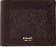 TOM FORD T-Line Soft Grain Leather Bifold Wallet