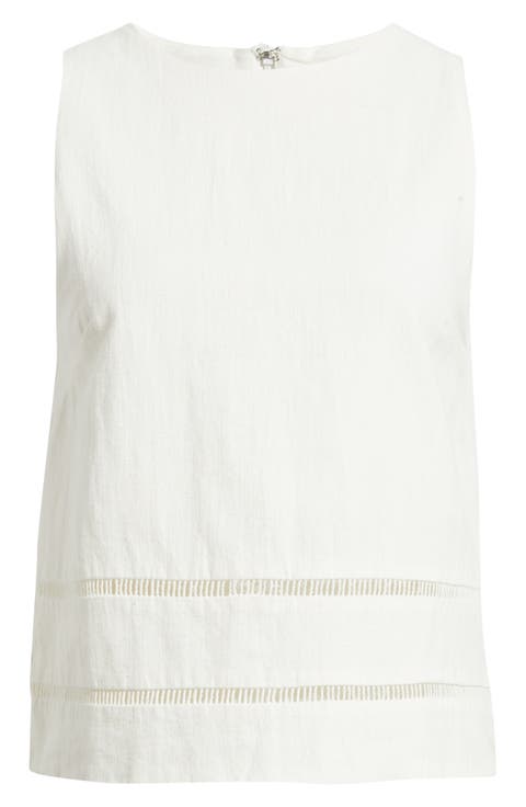 Siena Ladder Stitch Sleeveless Top