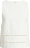 A.REN Siena Ladder Stitch Sleeveless Top