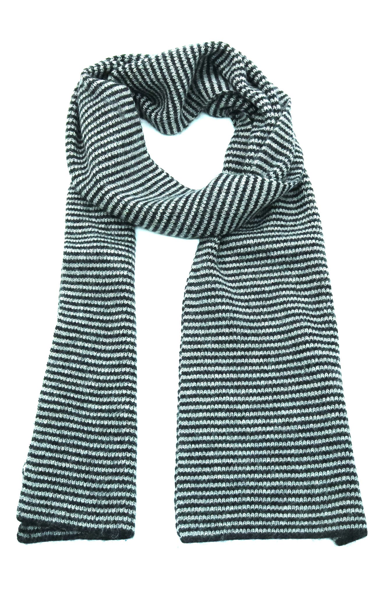 Portolano Ministripe Rib Scarf
