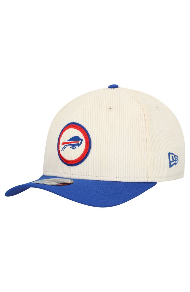 New Era Men's New Era  Stone Buffalo Bills  Loyal Corduroy 9SEVENTY Adjustable Hat, Main, color, Stone
