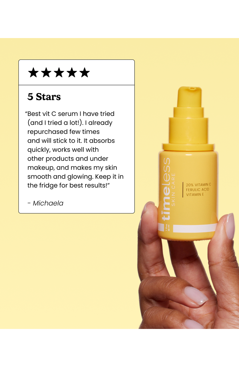 Timeless Skin Care 20% Vitamin C + E Ferulic Acid Serum, Alternate, color, 1Oz