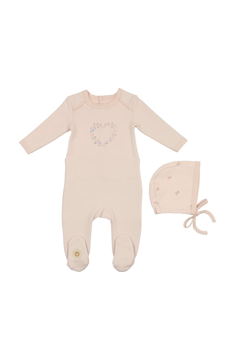 Mon Tresor Bebe Floral Heart Gift Set, Main, color,