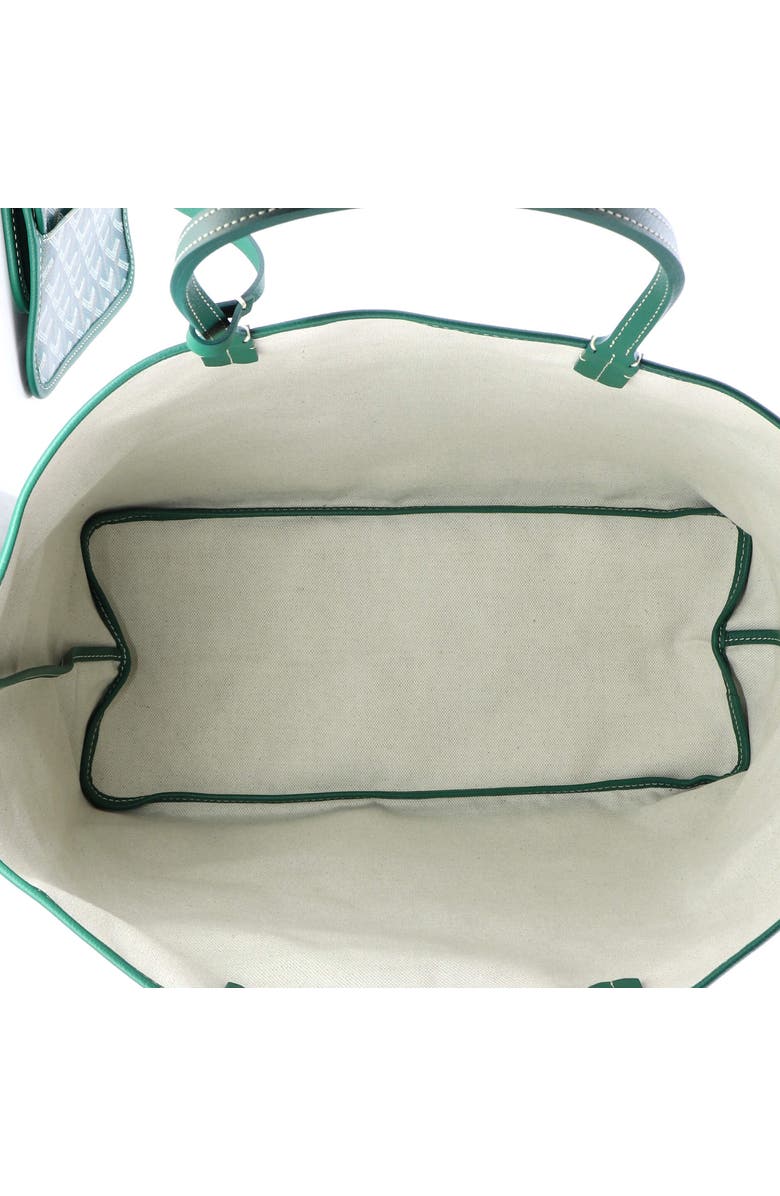 Pre-Owned Goyard Saint Louis Tote Coated Canvas PM, Alternate, color, Green