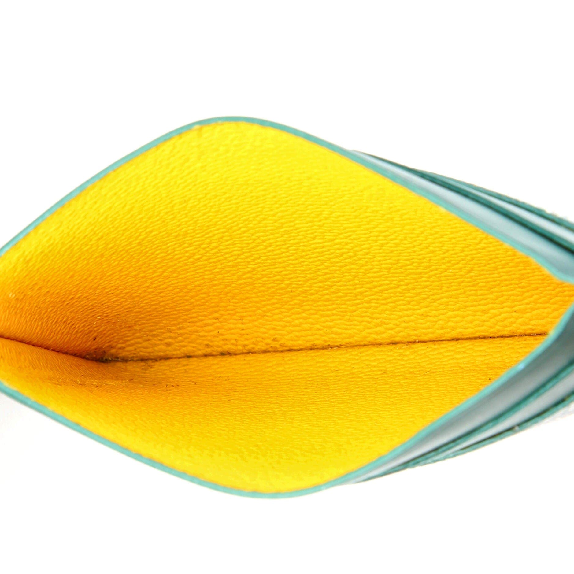 Pre-Owned Goyard Saint Sulpice Card Holder Coated Canvas, Alternate, color, Green