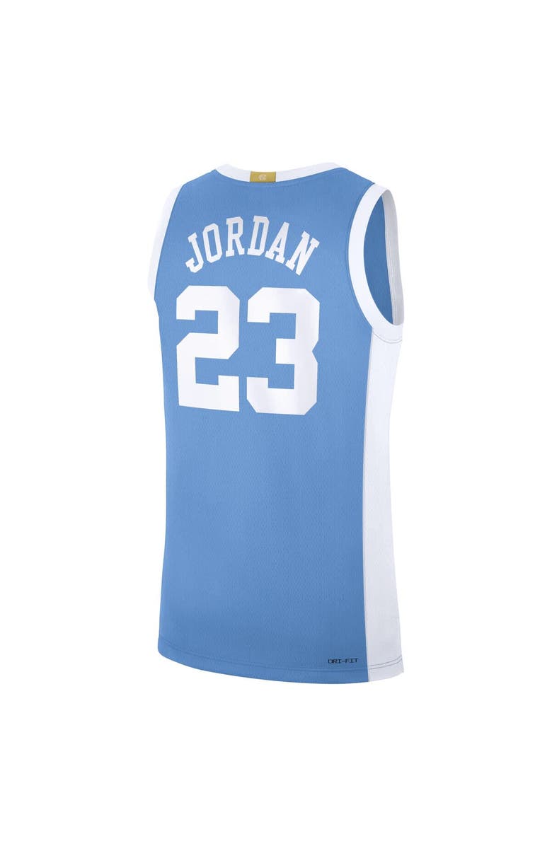 Jordan Brand Men's Jordan Brand Michael Jordan Carolina Blue North Carolina Tar Heels Road Replica Basketball Jersey, Alternate, color, Light Blue