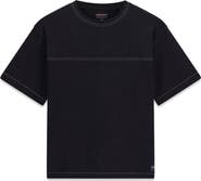 GUESS Contrast Stitch Boxy T-Shirt