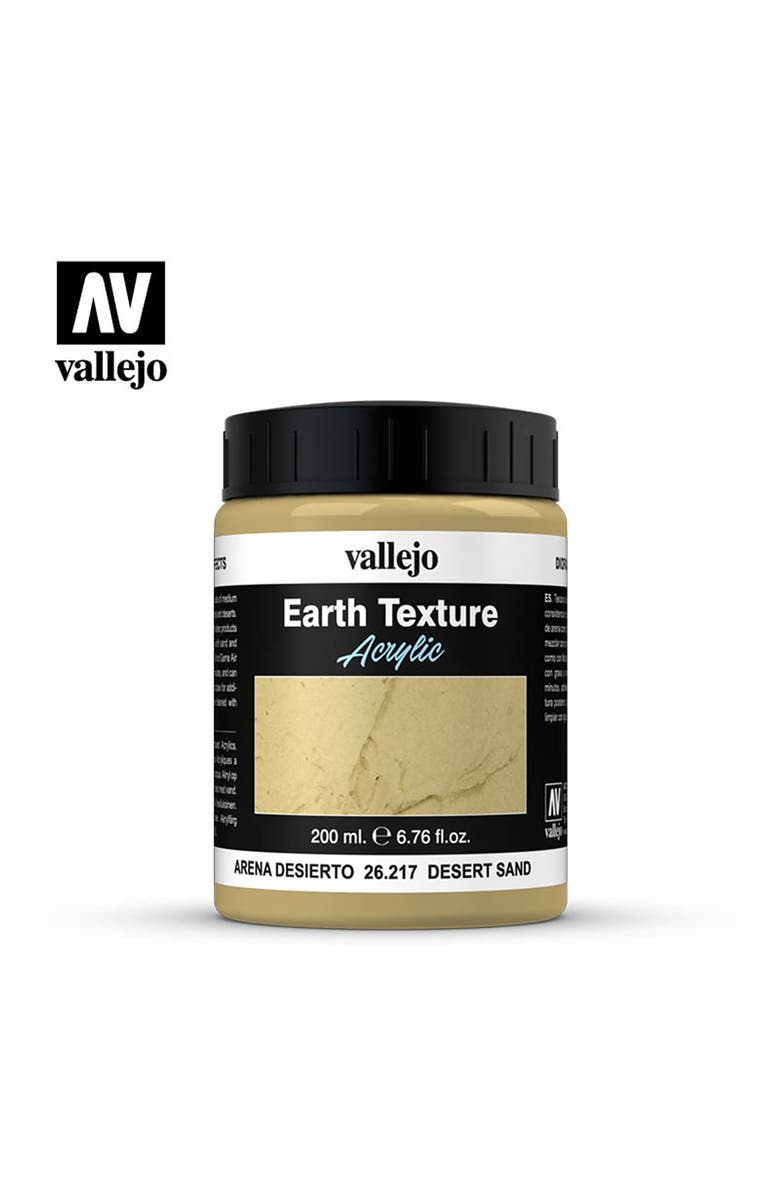 Vallejo Paints Desert Sand Texture Acrylic, 6.79 oz, Alternate, color, Multicolored