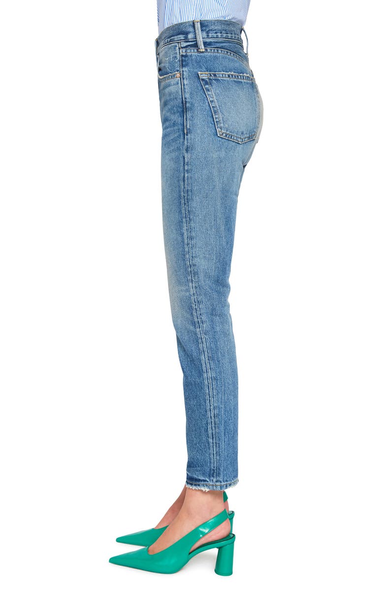 NOEND Eve High Waist Slim Straight Leg Jeans, Alternate, color,