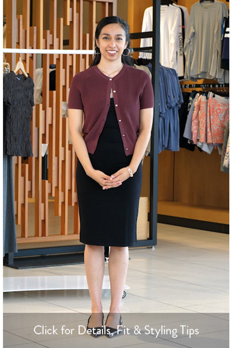 Dina Short Sleeve Cardigan video