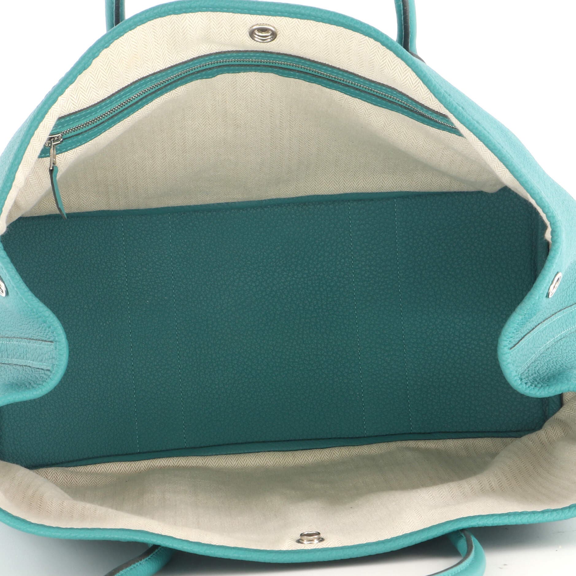Garden Party Tote Leather 36, Alternate, color, Green