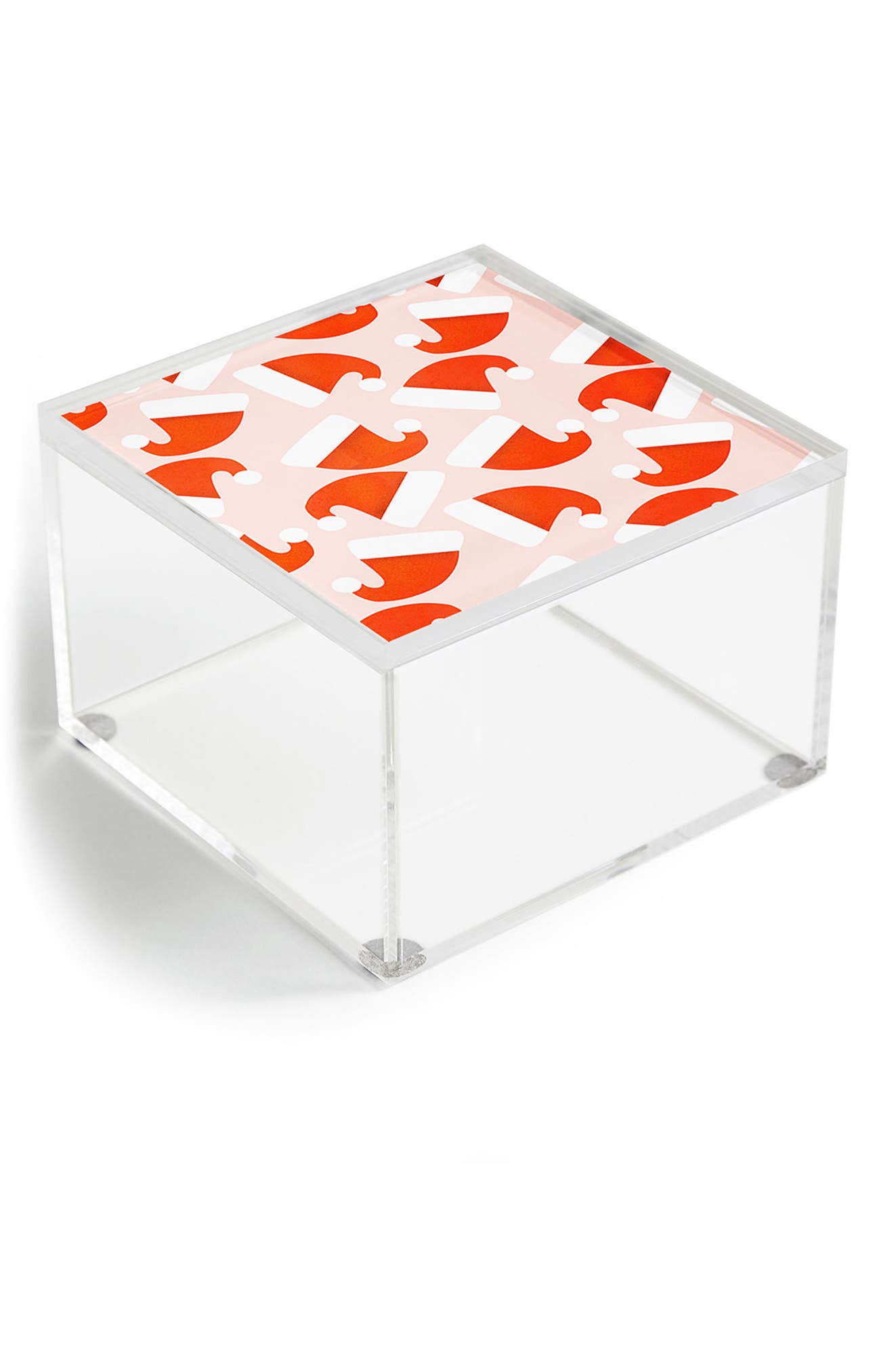 Deny Designs Showmemars Santa Hat Acrylic Box | Nordstromrack