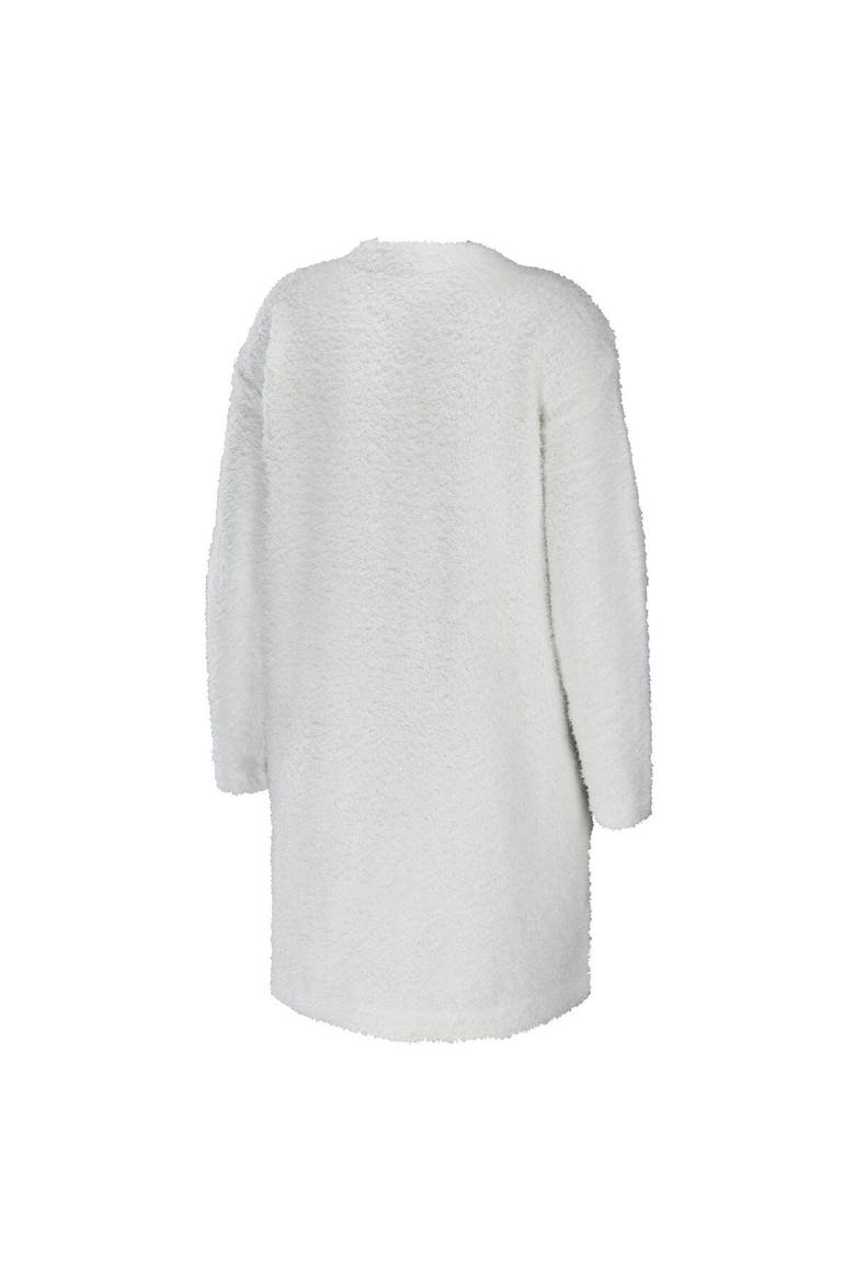 Women's WEAR by Erin Andrews Cream Seattle Seahawks Cozy Lounge Cardigan Sweater, Alternate, color, Cream