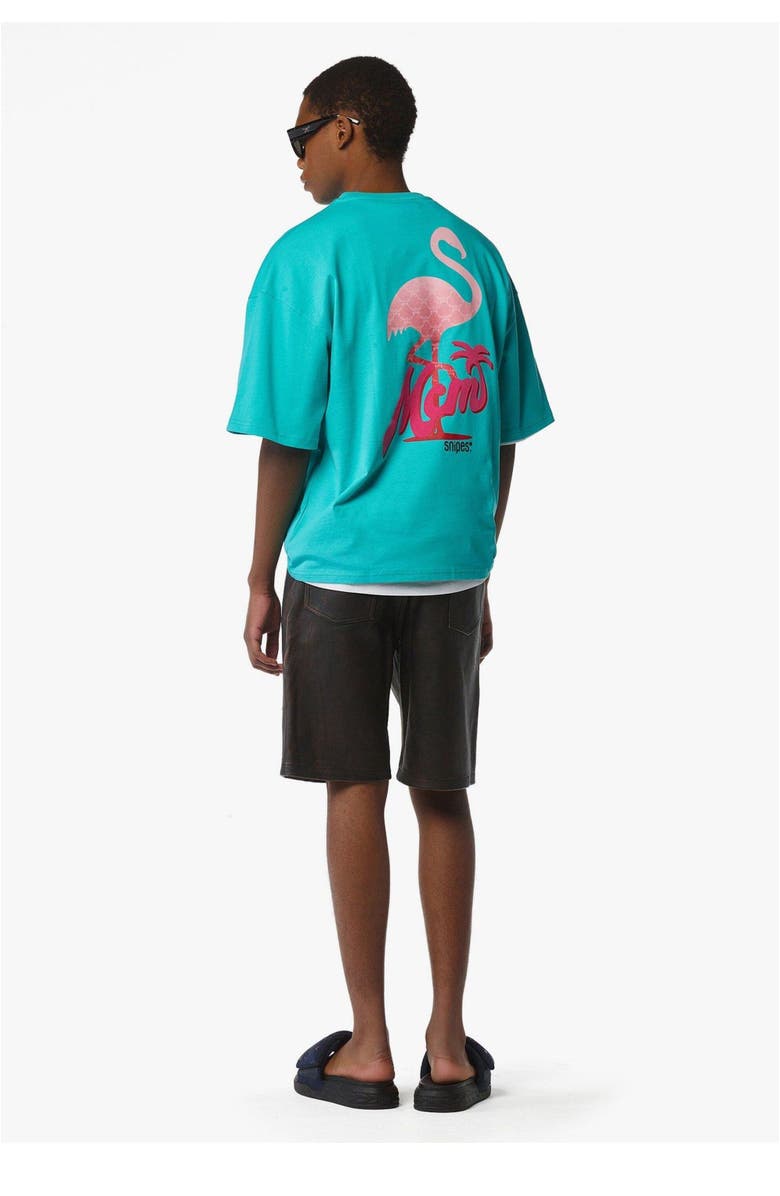 MCM x SNIPES Graphic T-Shirt, Alternate, color, 