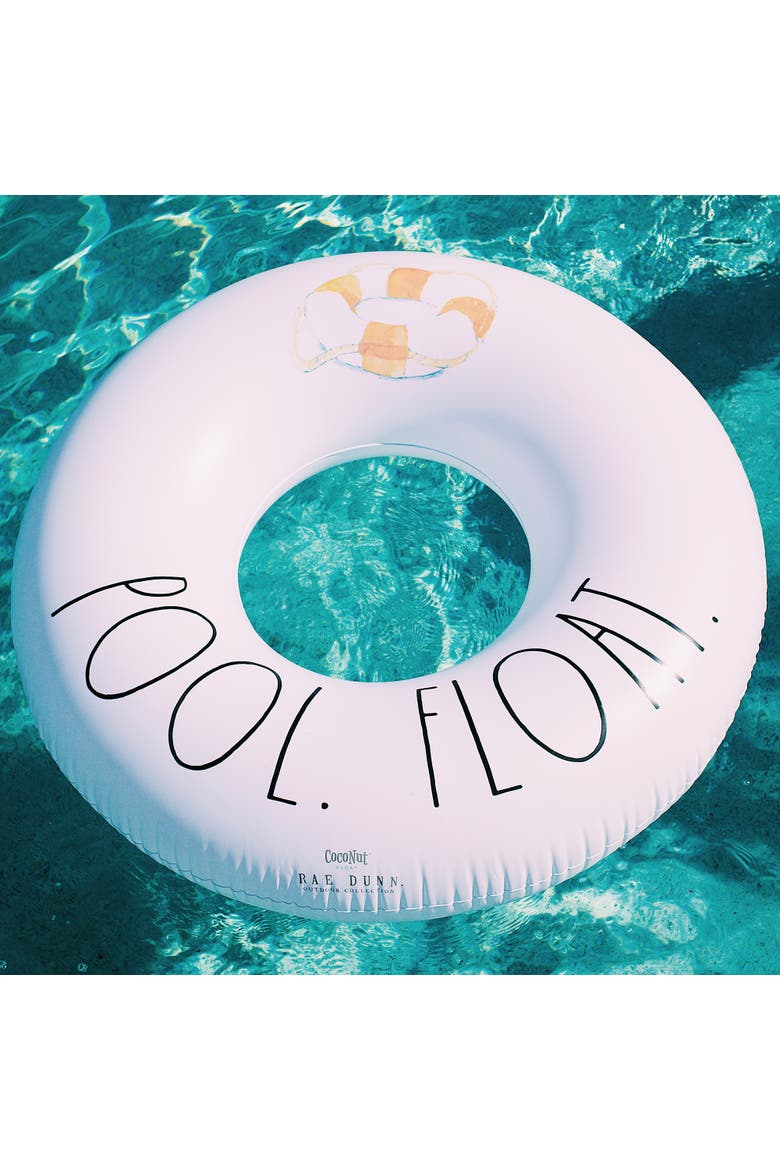 48 Inch Pool Ring Coconut Float, Alternate, color, White