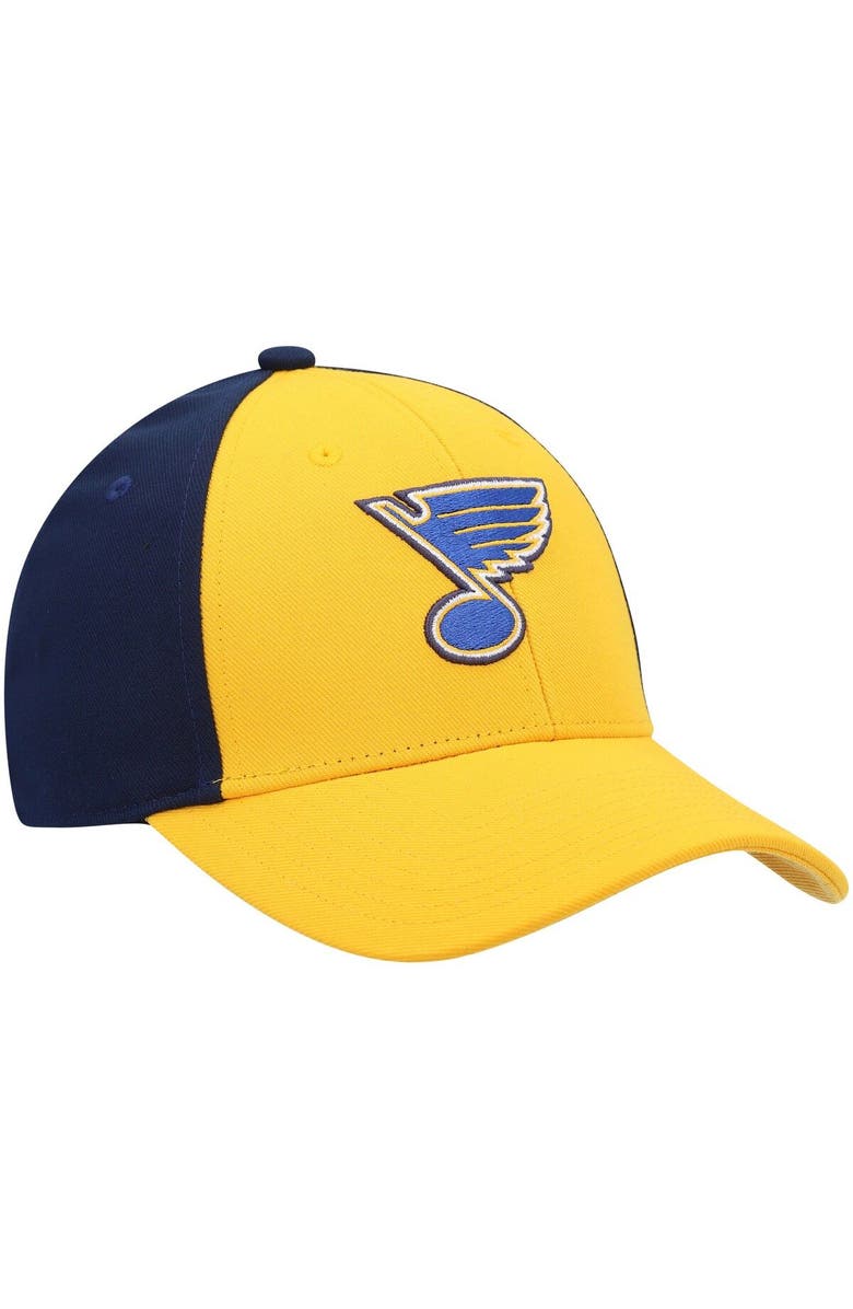 adidas Men's adidas Gold/Navy St. Louis Blues Team Adjustable Hat, Alternate, color, Gold