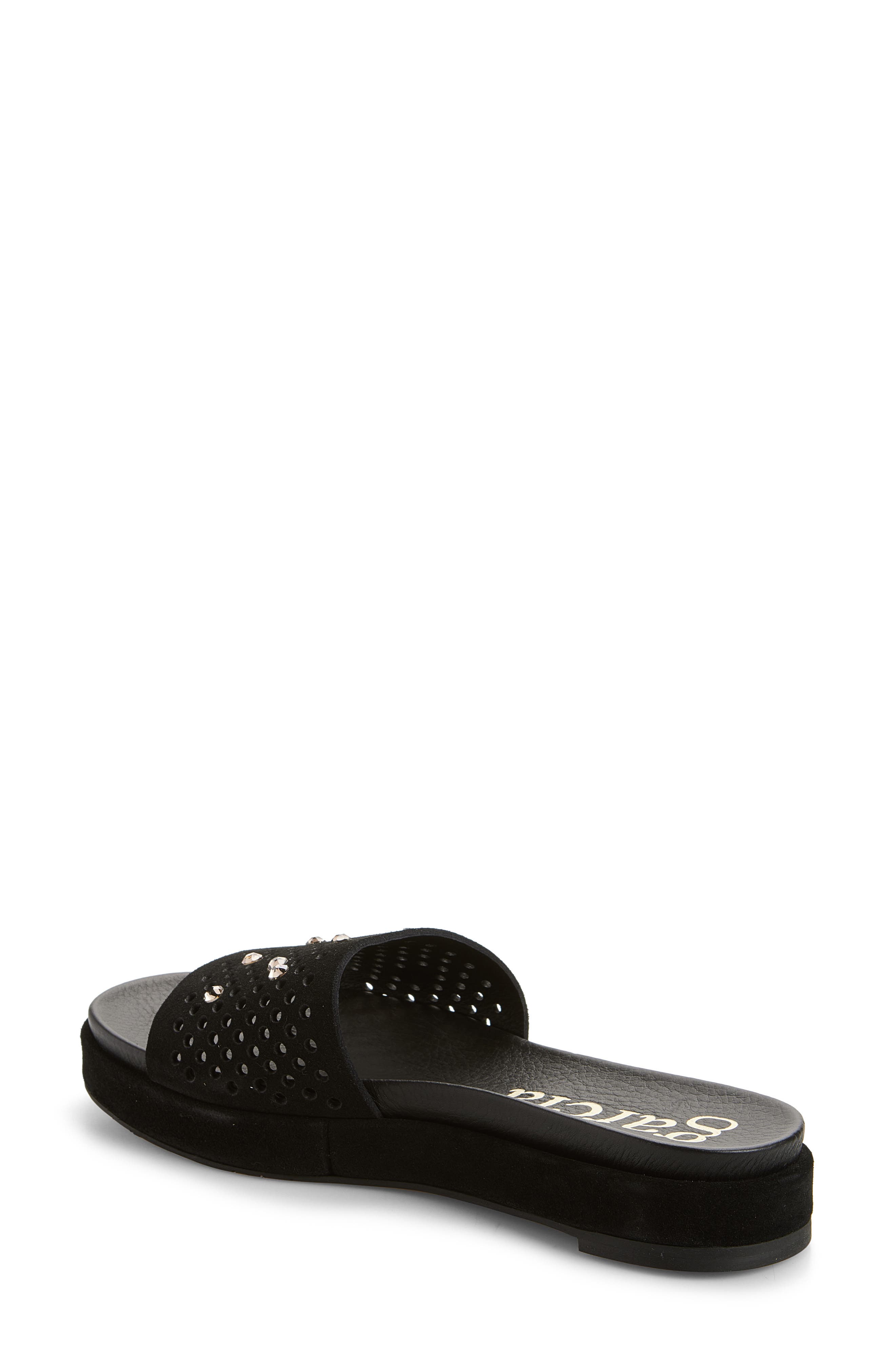 Pedro Garcia Julienne Sandal, Alternate, color, Black Castoro