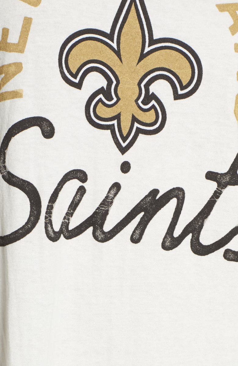 Junk Food NFL New Orleans Saints Raglan Tee, Alternate, color, 