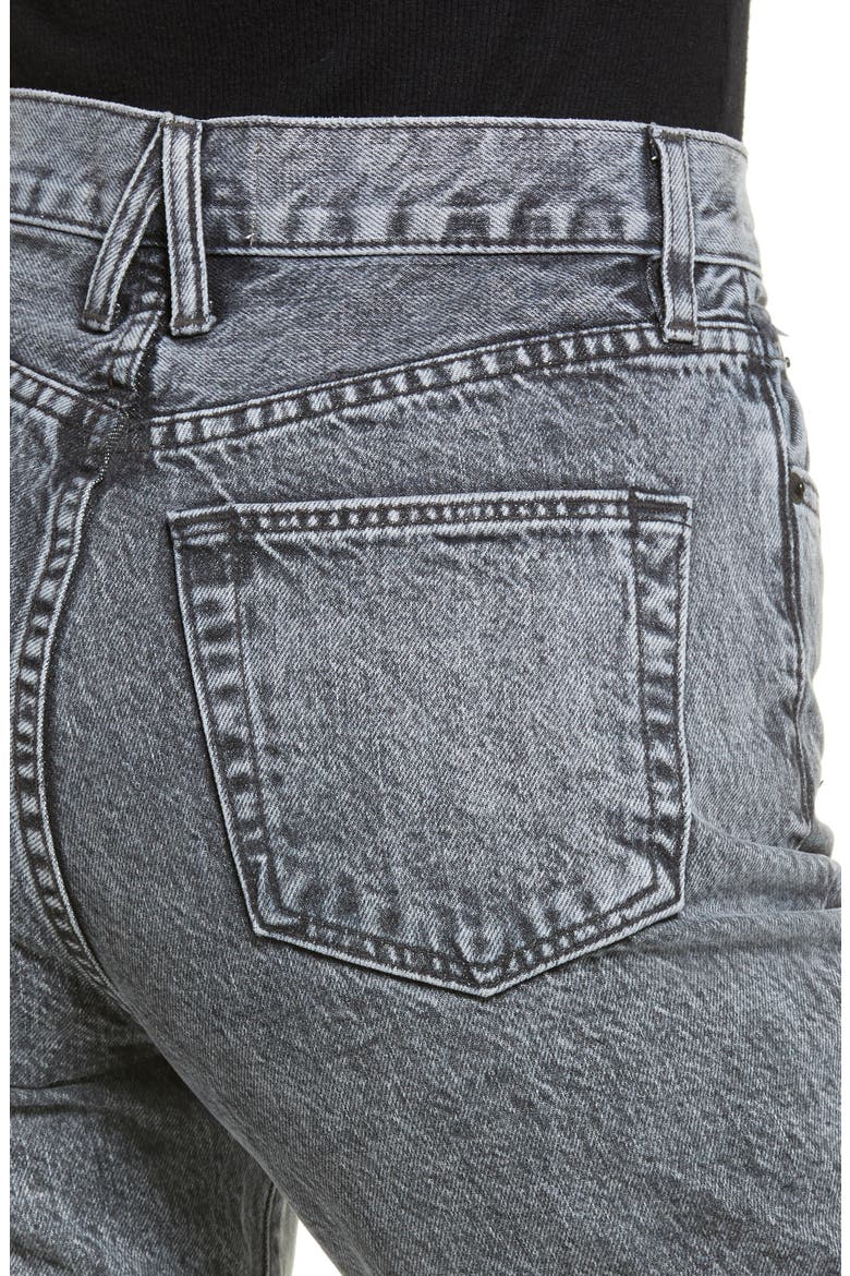 London High Waist Crop Straight Leg Jeans, Alternate, color, TENNESSEE MOON
