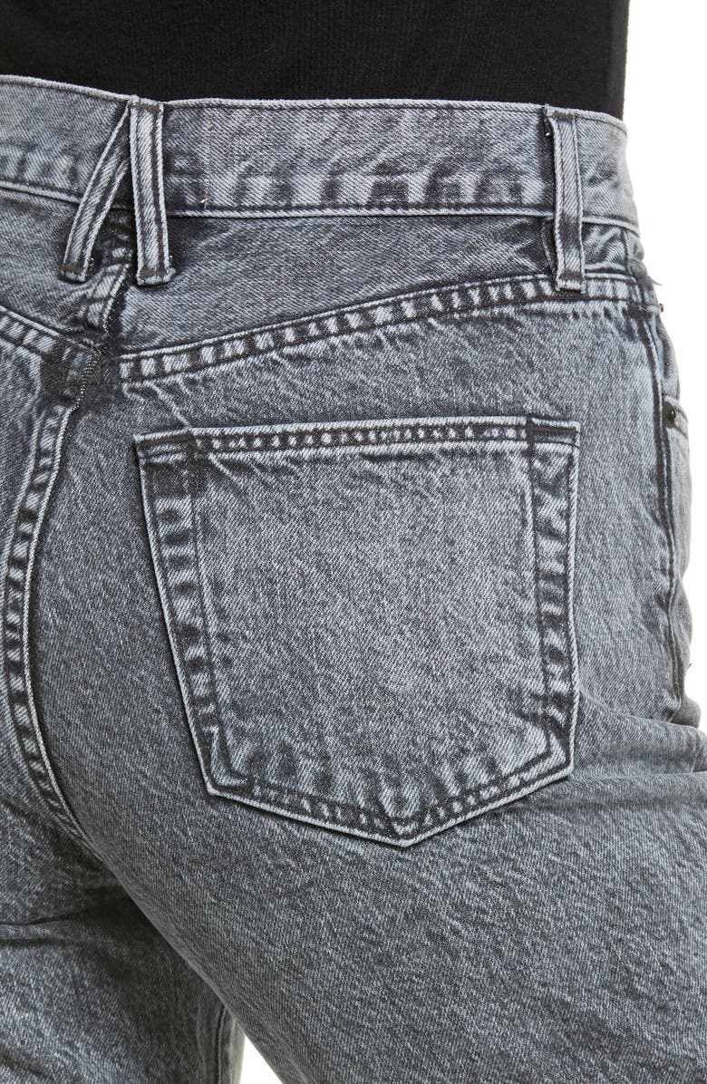 SLVRLAKE London High Waist Crop Straight Leg Jeans, Alternate, color,