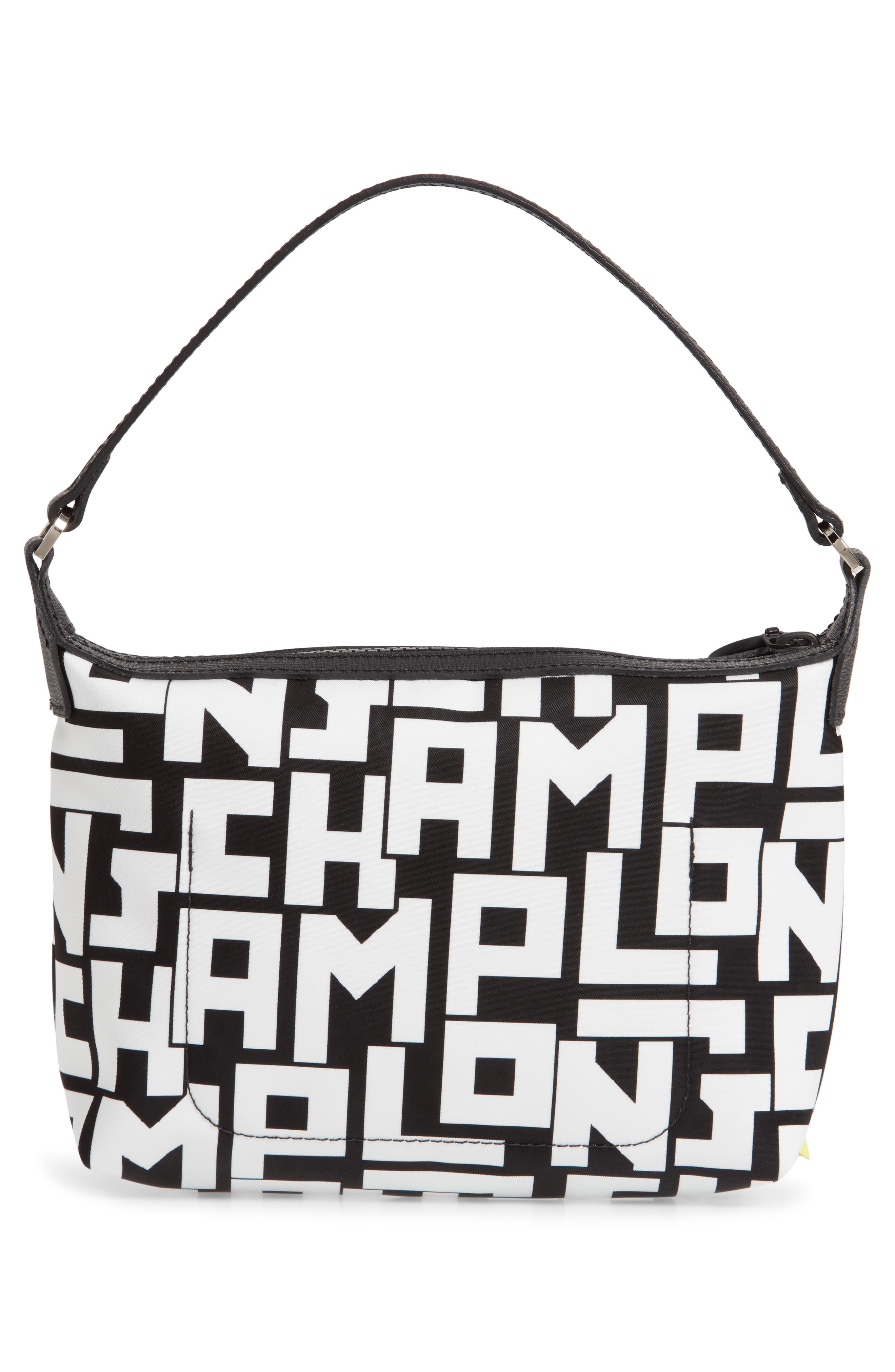 Longchamp Lonchamp Mini Le Pliage Logo Nylon Shoulder Bag, Alternate, color, 