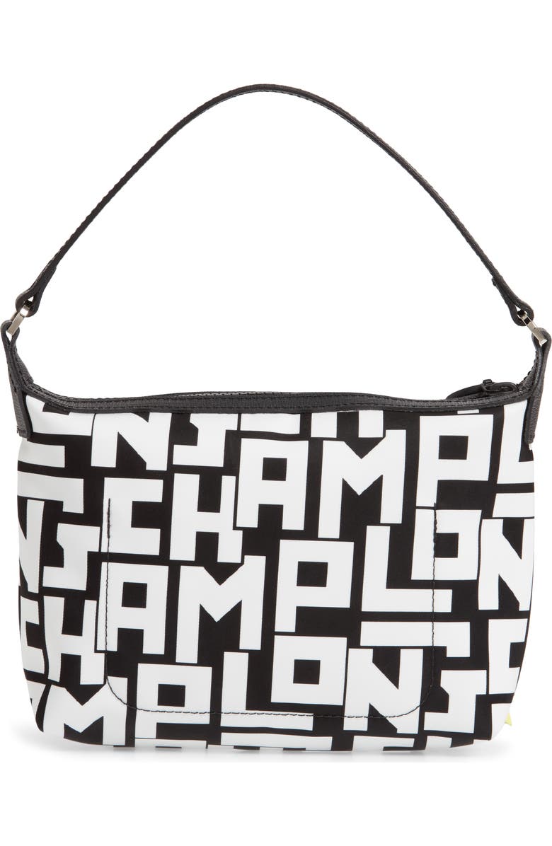 Longchamp Lonchamp Mini Le Pliage Logo Nylon Shoulder Bag, Alternate, color,