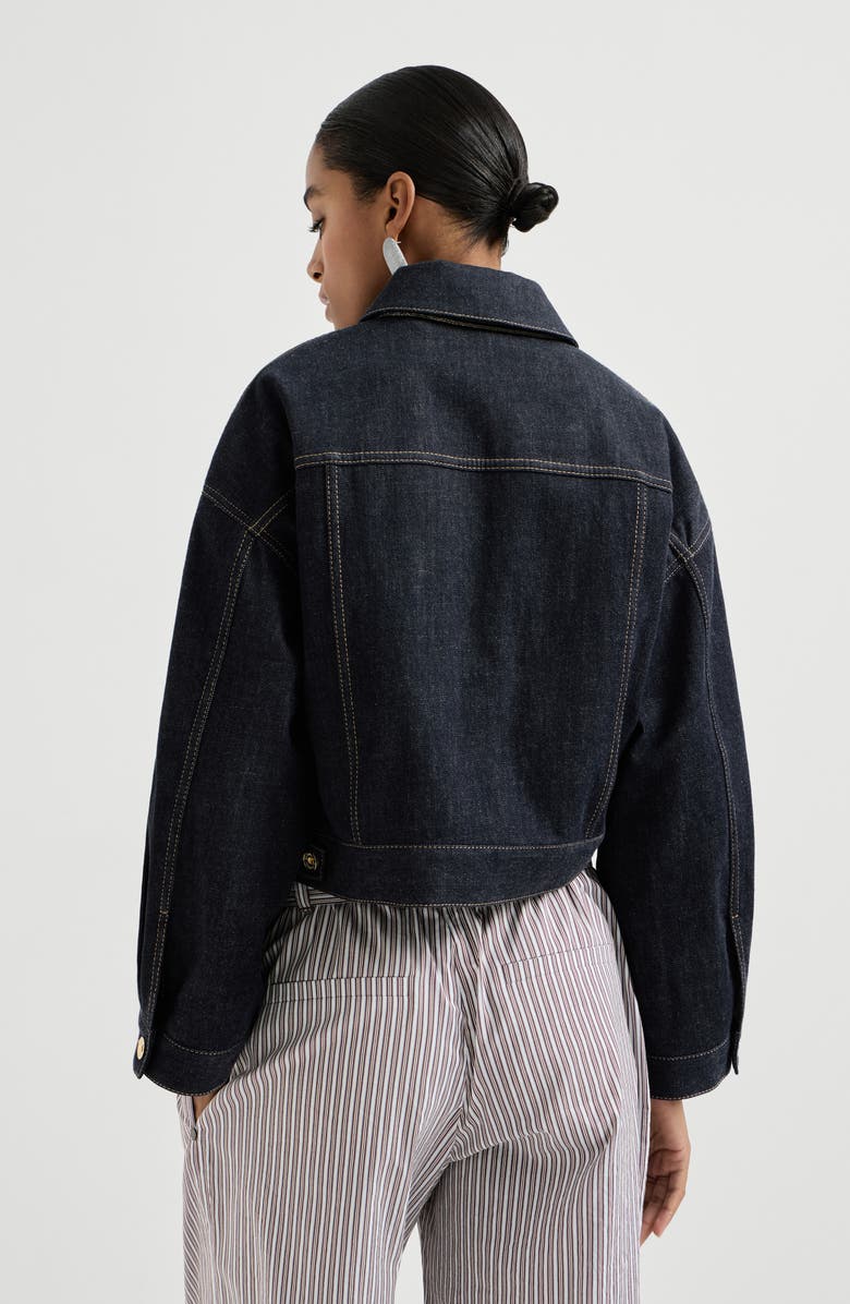 Brunello Cucinelli Denim jacket, Alternate, color, Denim