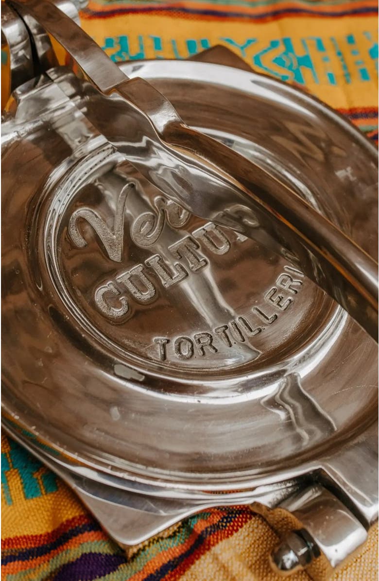 Verve Culture XL Tortilla Press - Polished Aluminum, Alternate, color, Silver