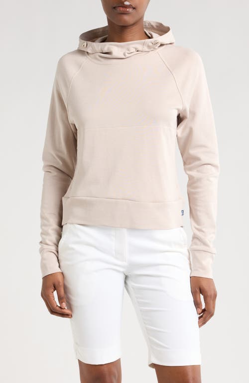 Swannies Emma Drawcord Hoodie In Tan