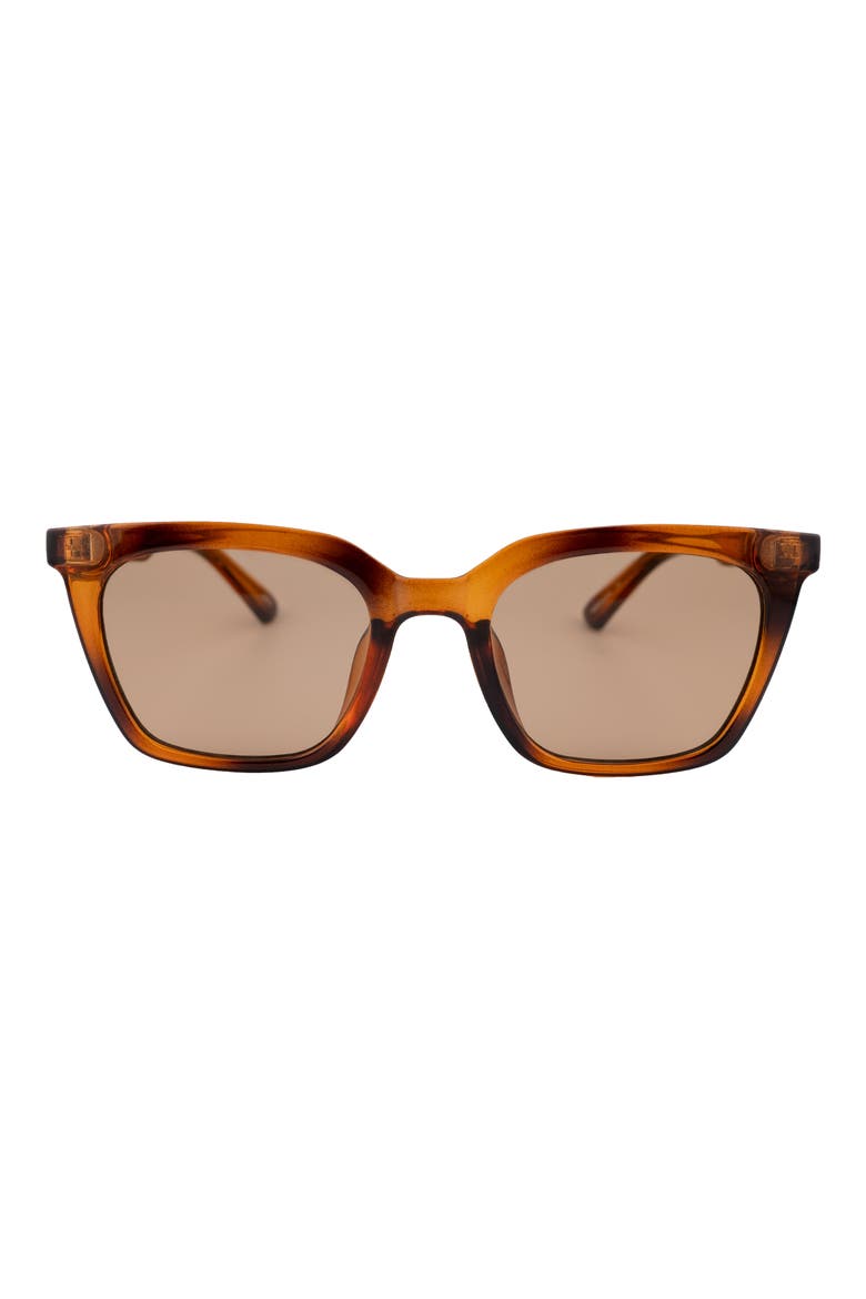 Bree 54mm Square Sunglasses, Main, color, HAVANA/ BROWN