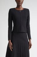 ST. JOHN Structured Knit Jacket